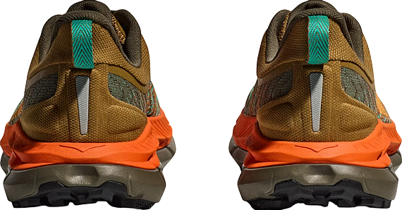 Кроссовки мужские Hoka Mafate Speed 4 Оранжевый/Золотистый - Фото 3 большая