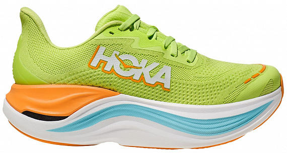 Кроссовки мужские Hoka Skyward X Лайм/Оранжевый/Голубой - Фото 1 большая