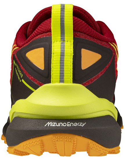 Кроссовки мужские Mizuno Wave Daichi 9 HighRiskRed/EvePrimrose/BMarig - Фото 5 большая