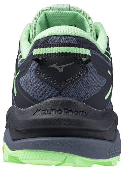 Кроссовки мужские Mizuno Wave Mujin 10 VintageIndigo/NeoMint/IndiaInk - Фото 6 большая