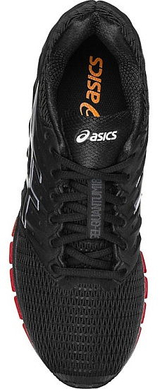 Кроссовки мужские ASICS Gel-Quantum 180 2 Black/Onyx/Vermilion - Фото 2 большая