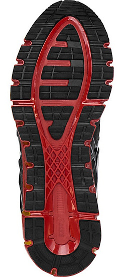 Кроссовки мужские ASICS Gel-Quantum 180 2 Black/Onyx/Vermilion - Фото 3 большая