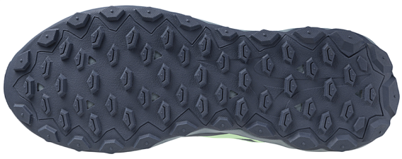 Кроссовки мужские Mizuno Wave Ibuki 5 Citadel/Vintage Indigo/Neo Min - Фото 2 большая