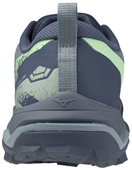Кроссовки мужские Mizuno Wave Ibuki 5 Citadel/Vintage Indigo/Neo Min - Фото 5 большая