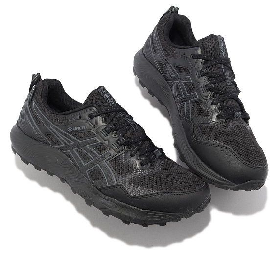 Кроссовки мужские ASICS Gel-Sonoma 7 Gtx Black/Carrier Grey - Фото 4 большая