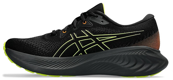 Кроссовки мужские ASICS Gel-Cumulus 25 Gtx Black/Neon Lime - Фото 4 большая
