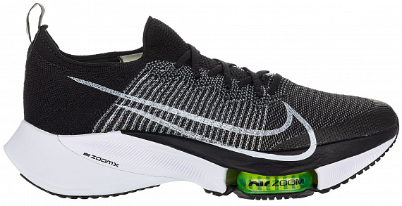 Кроссовки мужские Nike Air Zoom Tempo Next% Black/White - Фото 1 большая