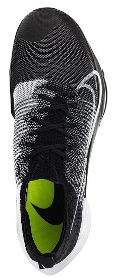Кроссовки мужские Nike Air Zoom Tempo Next% Black/White - Фото 2 большая