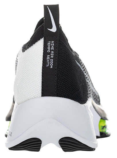 Кроссовки мужские Nike Air Zoom Tempo Next% Black/White - Фото 3 большая