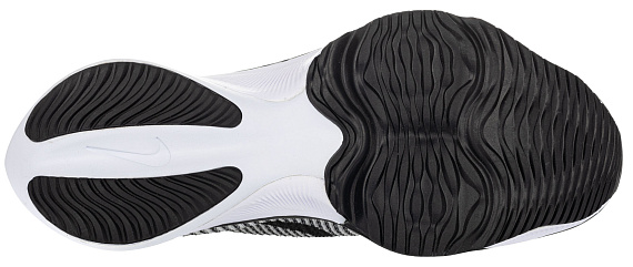 Кроссовки мужские Nike Air Zoom Tempo Next% Black/White - Фото 4 большая