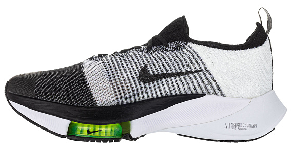 Кроссовки мужские Nike Air Zoom Tempo Next% Black/White - Фото 5 большая