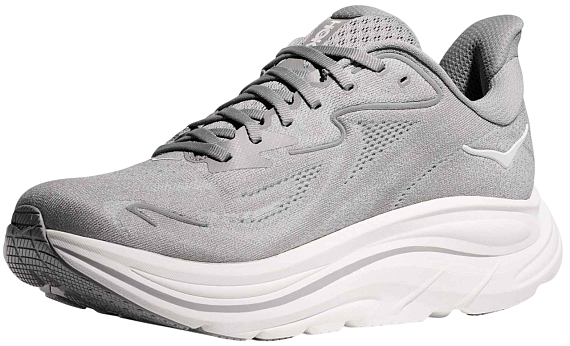 Кроссовки мужские Hoka Clifton 10 Stellar Grey/Stardust - Фото 3 большая