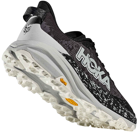 Кроссовки мужские Hoka Speedgoat 6 Black/Stardust - Фото 3 большая