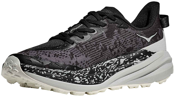 Кроссовки мужские Hoka Speedgoat 6 Black/Stardust - Фото 4 большая