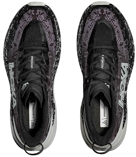 Кроссовки мужские Hoka Speedgoat 6 Black/Stardust - Фото 5 большая