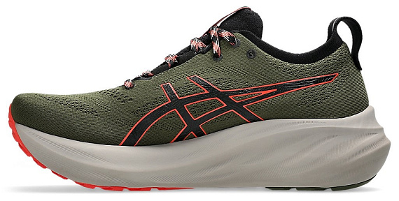 Кроссовки мужские ASICS Gel-Nimbus 26 Tr Nature Bathing/Red Snapper - Фото 7 большая