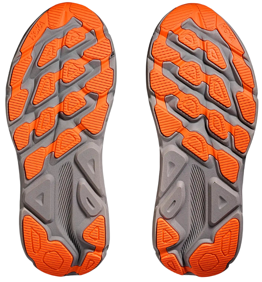 Кроссовки мужские Hoka Clifton 9 Gtx Asphalt Grey/Gravel - Фото 7 большая