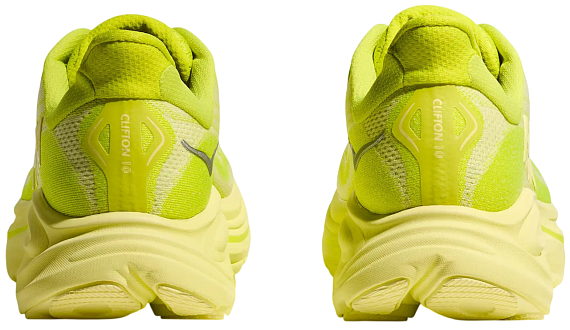 Кроссовки мужские Hoka Clifton 10 Neon Hoka Citrus/Sunlight - Фото 5 большая