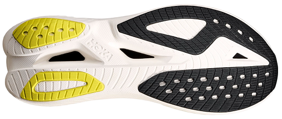 Кроссовки мужские Hoka Mach X 3 Neon Hoka Citrus/Neon Lime - Фото 2 большая