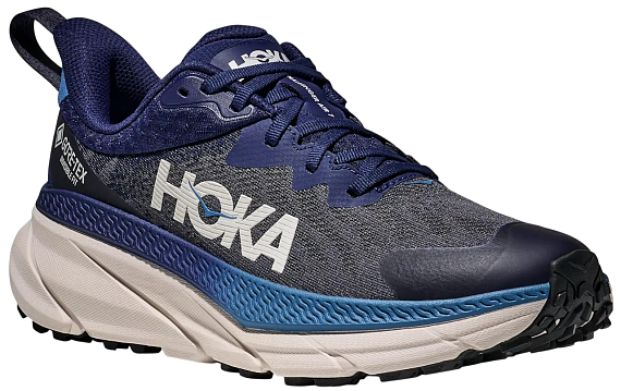 Кроссовки мужские Hoka Challenger Atr 7 Gtx Midnight Blue/Grout - Фото 6 большая