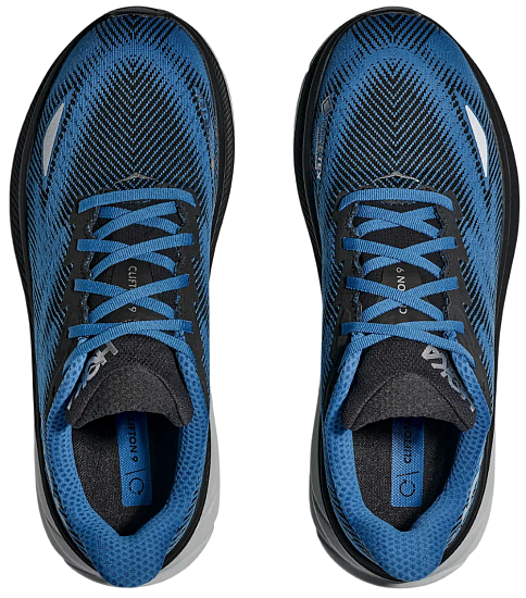 Кроссовки мужские Hoka Clifton 9 Gtx Black/Foggy Night - Фото 2 большая