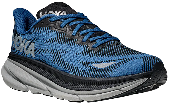 Кроссовки мужские Hoka Clifton 9 Gtx Black/Foggy Night - Фото 6 большая