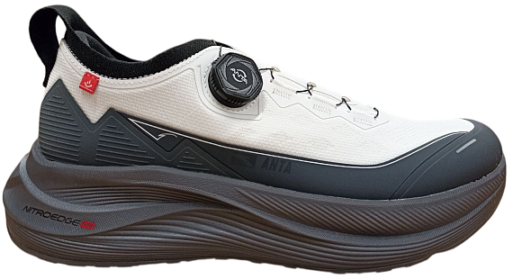 Кроссовки мужские Anta Absolute Paper White/Grey - Фото 1 большая