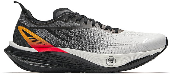 Кроссовки мужские Anta Rocket 7 Pro Paper White/Black/Orange - Фото 1 большая