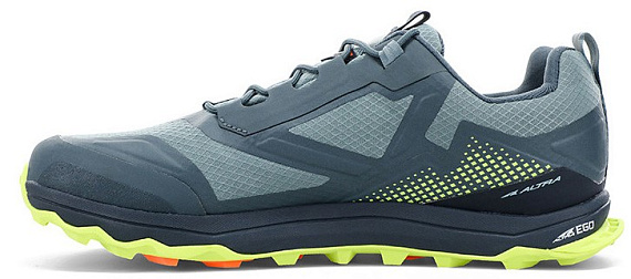 Кроссовки мужские Altra Lone Peak All-Wthr Low Gray/Lime - Фото 2 большая