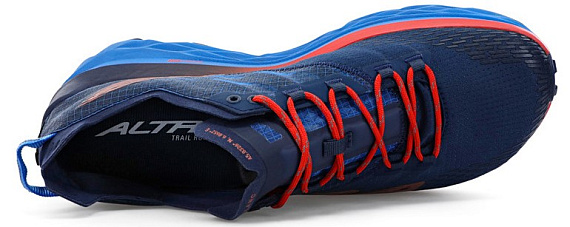 Кроссовки мужские Altra Mont Blanc Blue/Red - Фото 3 большая