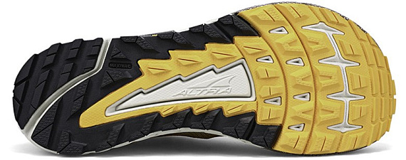 Кроссовки мужские Altra Timp 4 Gray/Yellow - Фото 5 большая