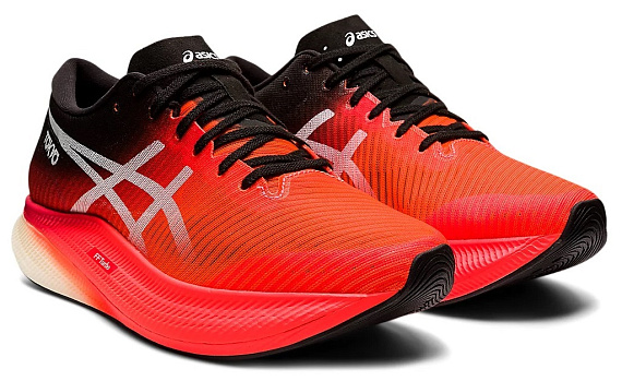 Кроссовки мужские ASICS Metaspeed Sky Sunrise Red/White - Фото 3 большая