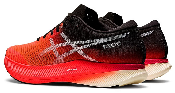 Кроссовки мужские ASICS Metaspeed Sky Sunrise Red/White - Фото 4 большая