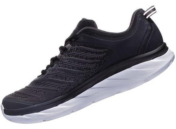 Кроссовки мужские Hoka Akasa Black/Dark Shadow - Фото 4 большая