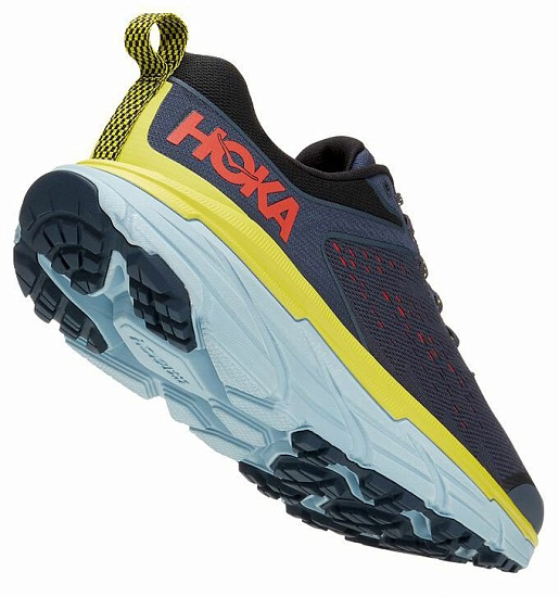 Кроссовки мужские Hoka Challenger Atr 6 Ombre Blue/Green Sheen - Фото 3 большая
