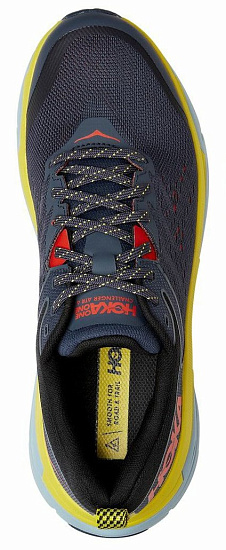 Кроссовки мужские Hoka Challenger Atr 6 Ombre Blue/Green Sheen - Фото 5 большая