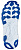 Кроссовки мужские Hoka Clifton 7 Wide Fiesta/White - Фото 6 малая