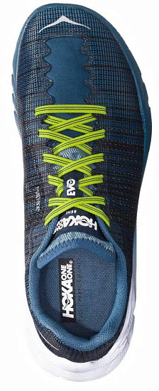 Кроссовки мужские Hoka Evo Rehi Citrus/Cyan - Фото 5 большая