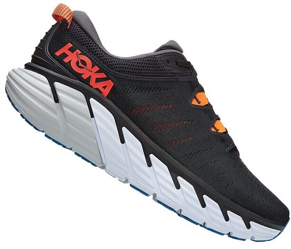 Кроссовки мужские Hoka Gaviota 3 Black/Castlerock - Фото 2 большая