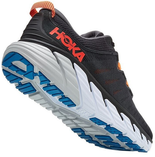 Кроссовки мужские Hoka Gaviota 3 Black/Castlerock - Фото 6 большая
