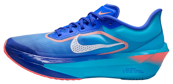 Кроссовки Nike Zoom Fly 6 Racer Blue/White/Blue Lightning/Atomic Pink/Indigo Burst/Lt Ultramarine - Фото 4 большая