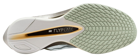 Кроссовки Nike ZoomX Vaporfly Next% 4 Fk Spruce Aura/Dk Obsidian/Grey Fog/Ice Peach/Mtlc Pewter/Ste - Фото 8 большая