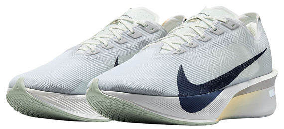 Кроссовки Nike ZoomX Vaporfly Next% 4 Fk Spruce Aura/Dk Obsidian/Grey Fog/Ice Peach/Mtlc Pewter/Ste - Фото 2 большая