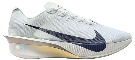 Кроссовки Nike ZoomX Vaporfly Next% 4 Fk Spruce Aura/Dk Obsidian/Grey Fog/Ice Peach/Mtlc Pewter/Ste - Фото 1 большая