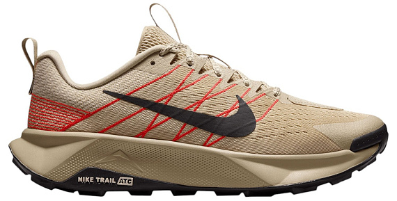 Кроссовки мужские Nike ReactX Wildhorse 10 Linen/Tough Red/Lt Crimson/Pure Platinum - Фото 1 большая