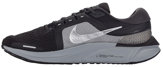 Кроссовки мужские Nike Air Zoom Vomero 16 Black/Anthracite/Smoke Grey/Metallic Silver - Фото 5 большая