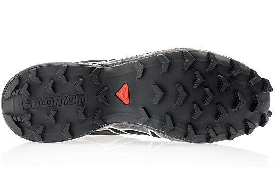 Кроссовки мужские Salomon Speedcross 4 GTX Black/Silver Metallic - Фото 3 большая