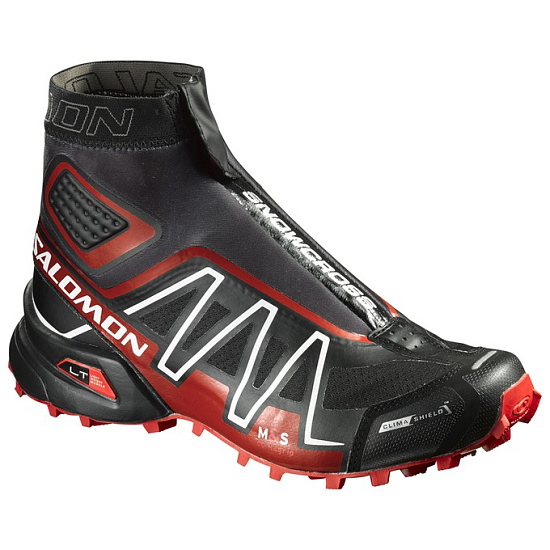 Кроссовки мужские Salomon Snowcross CS Black/RadiantRed/White - Фото 1 большая