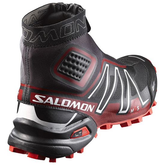 Кроссовки мужские Salomon Snowcross CS Black/RadiantRed/White - Фото 4 большая