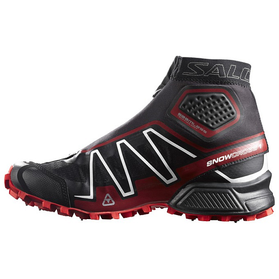 Кроссовки мужские Salomon Snowcross CS Black/RadiantRed/White - Фото 5 большая